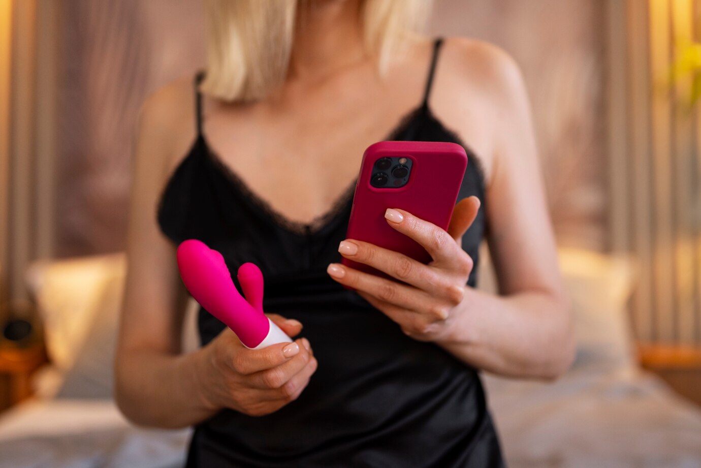 Dildo da Collegare Tramite applicazione al Cellulare di Aphrodisia.it